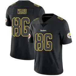 Men's Hines Ward Pittsburgh Steelers Jersey - Black Impact Limited