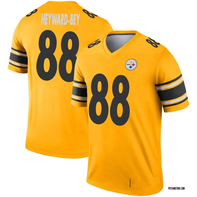 Youth Darrius Heyward-Bey Pittsburgh Steelers Inverted Jersey - Gold Legend